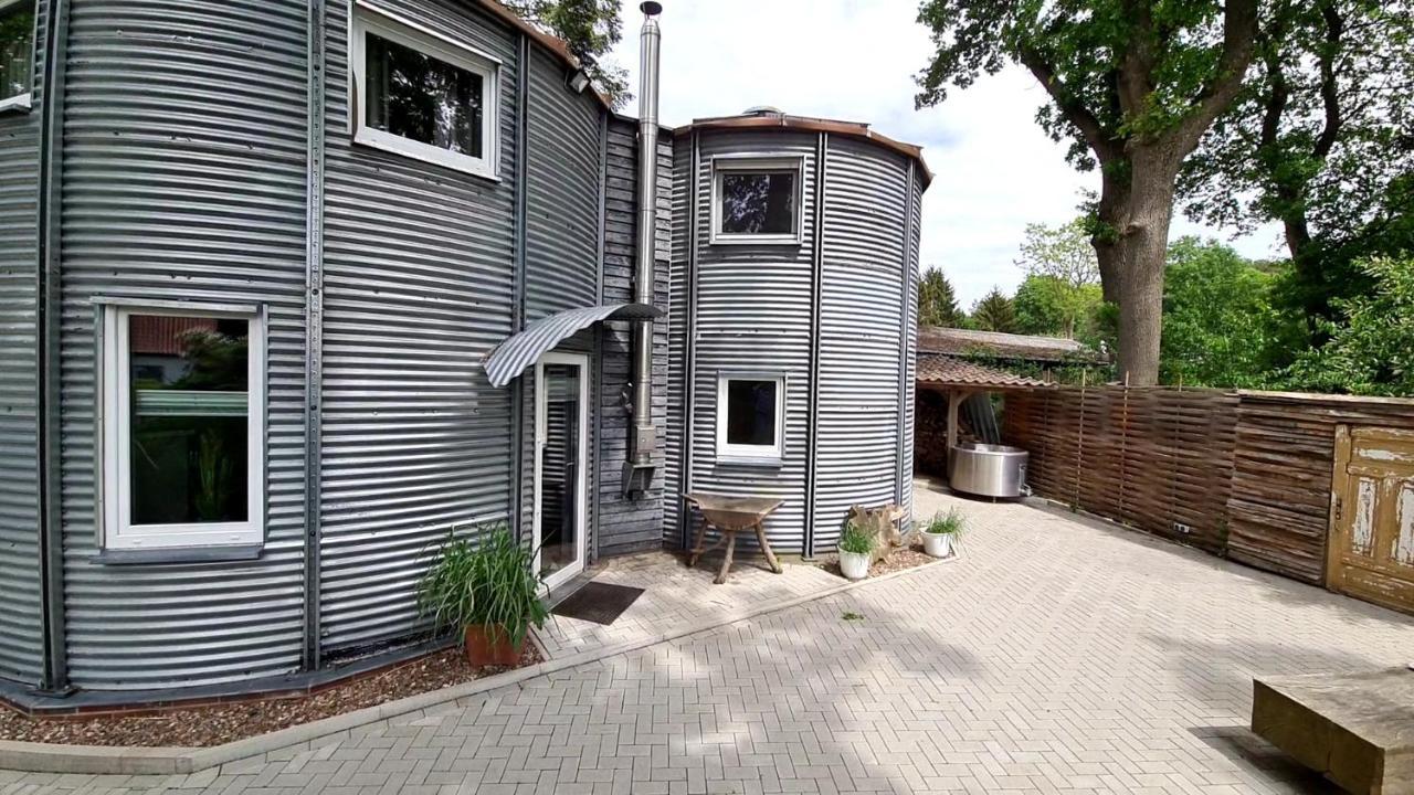 Ferienhaus Getreidesilo Schneverdingen Buitenkant foto