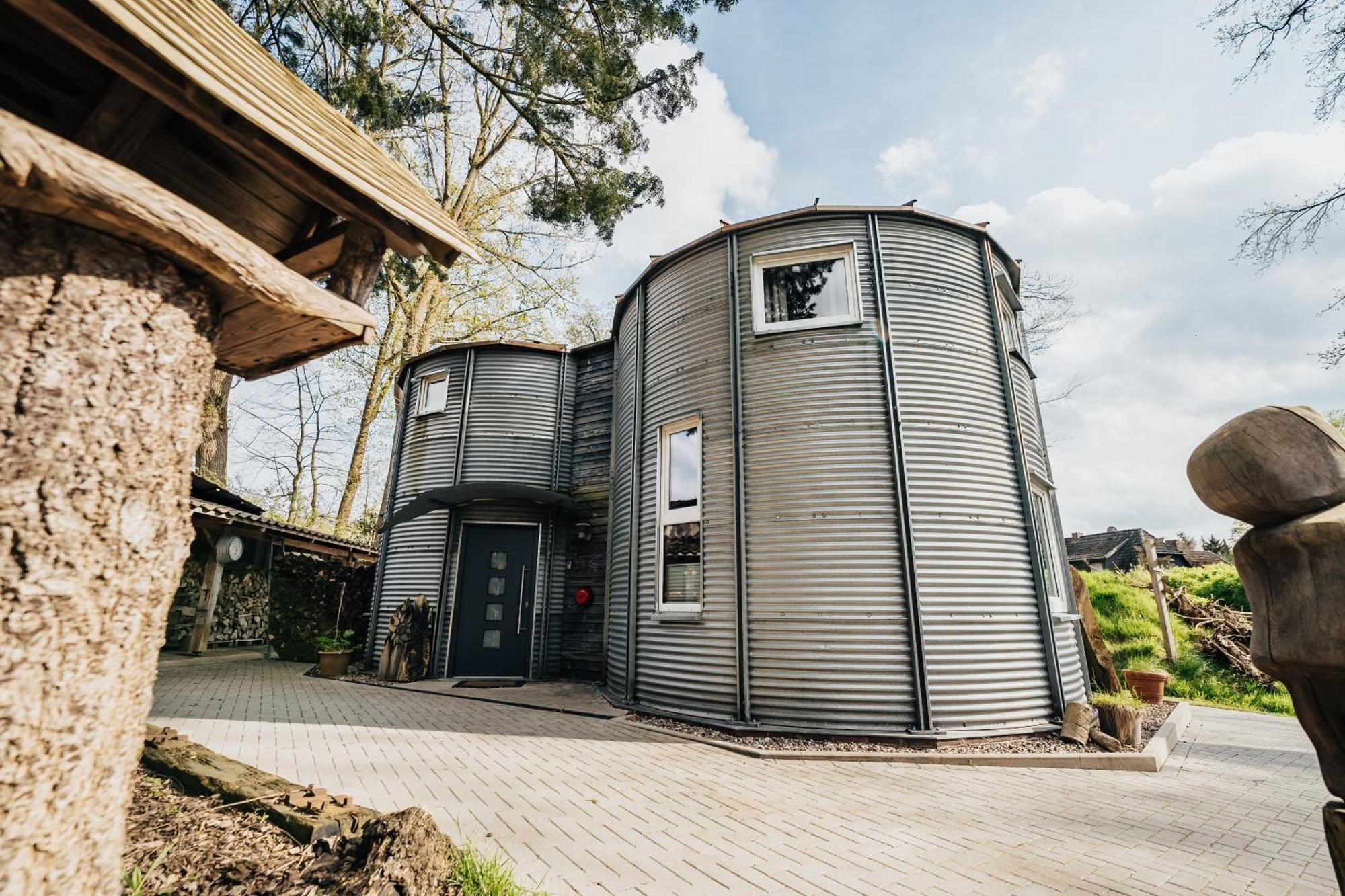 Ferienhaus Getreidesilo Schneverdingen Buitenkant foto