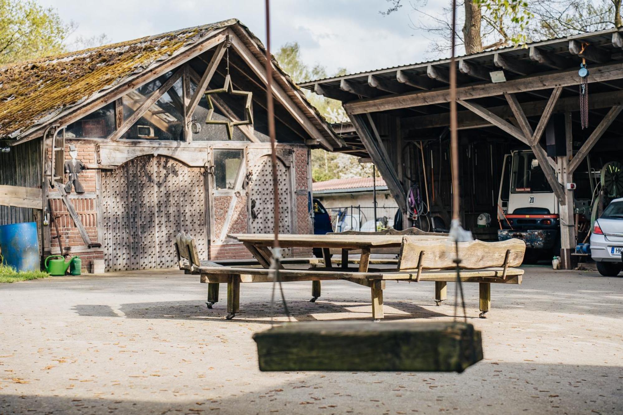 Ferienhaus Getreidesilo Schneverdingen Buitenkant foto