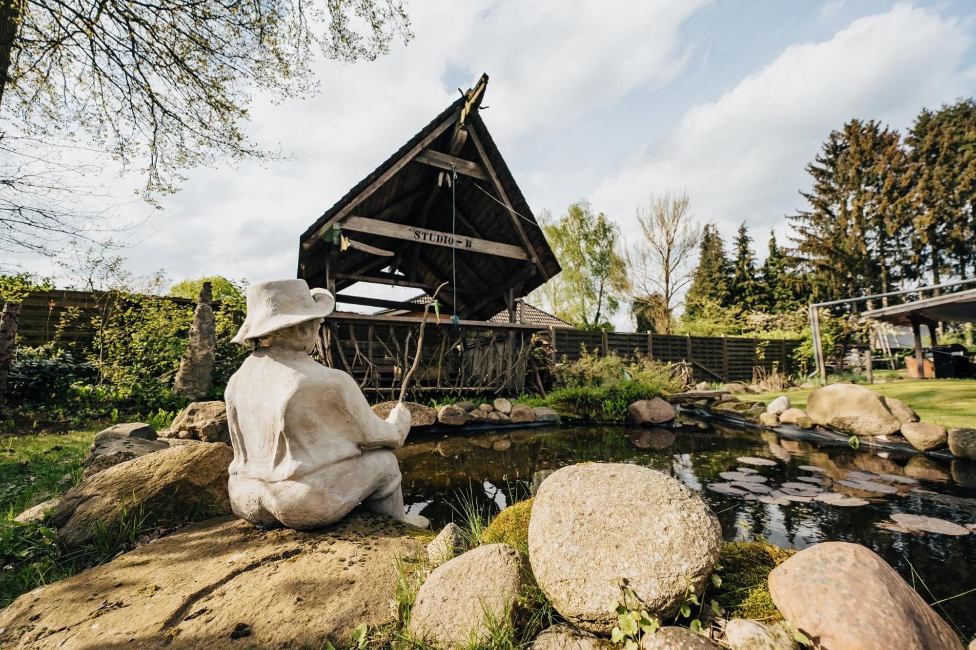 Ferienhaus Getreidesilo Schneverdingen Buitenkant foto