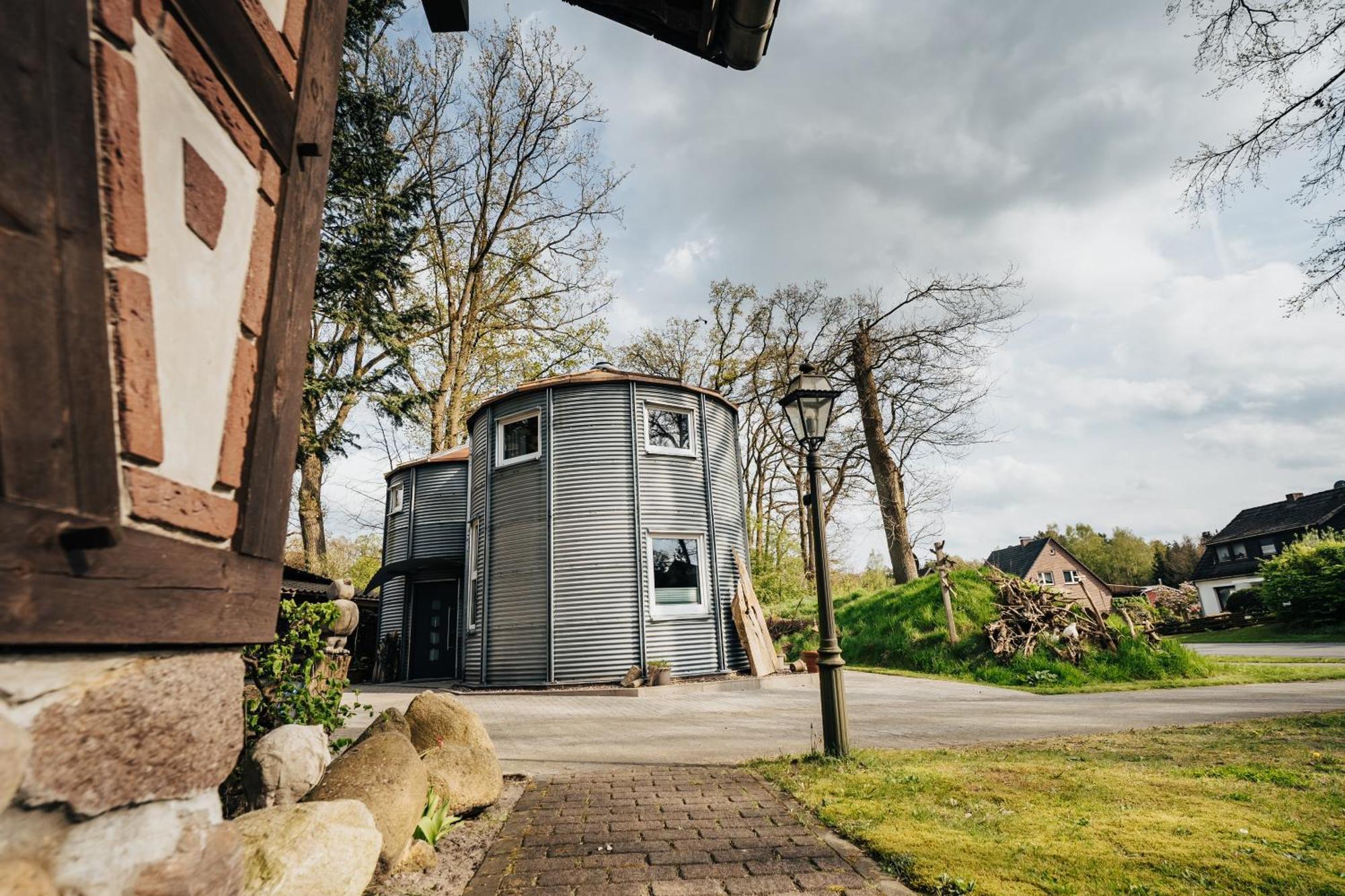 Ferienhaus Getreidesilo Schneverdingen Buitenkant foto