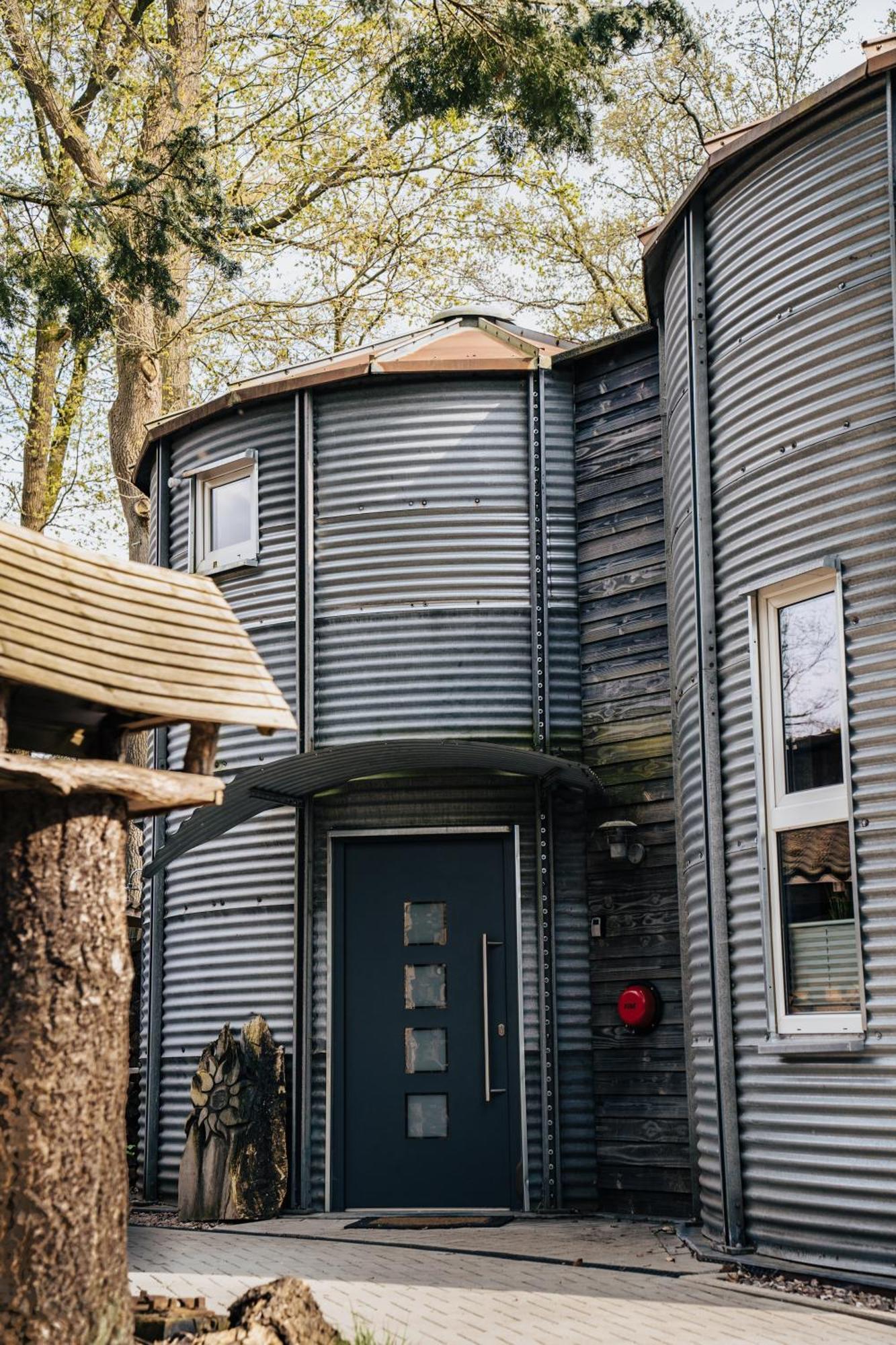 Ferienhaus Getreidesilo Schneverdingen Buitenkant foto